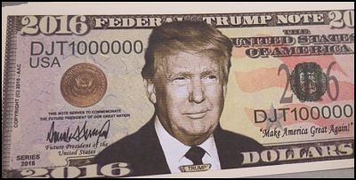 Dólar Donald Trump